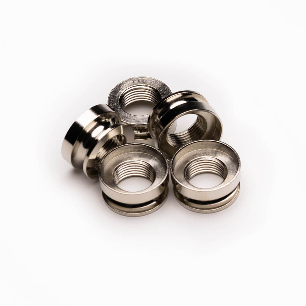 Strap Nut, Chrome (5 pack)