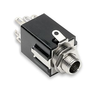 Switching Jack 9-Pin for use with active magnetic pickups