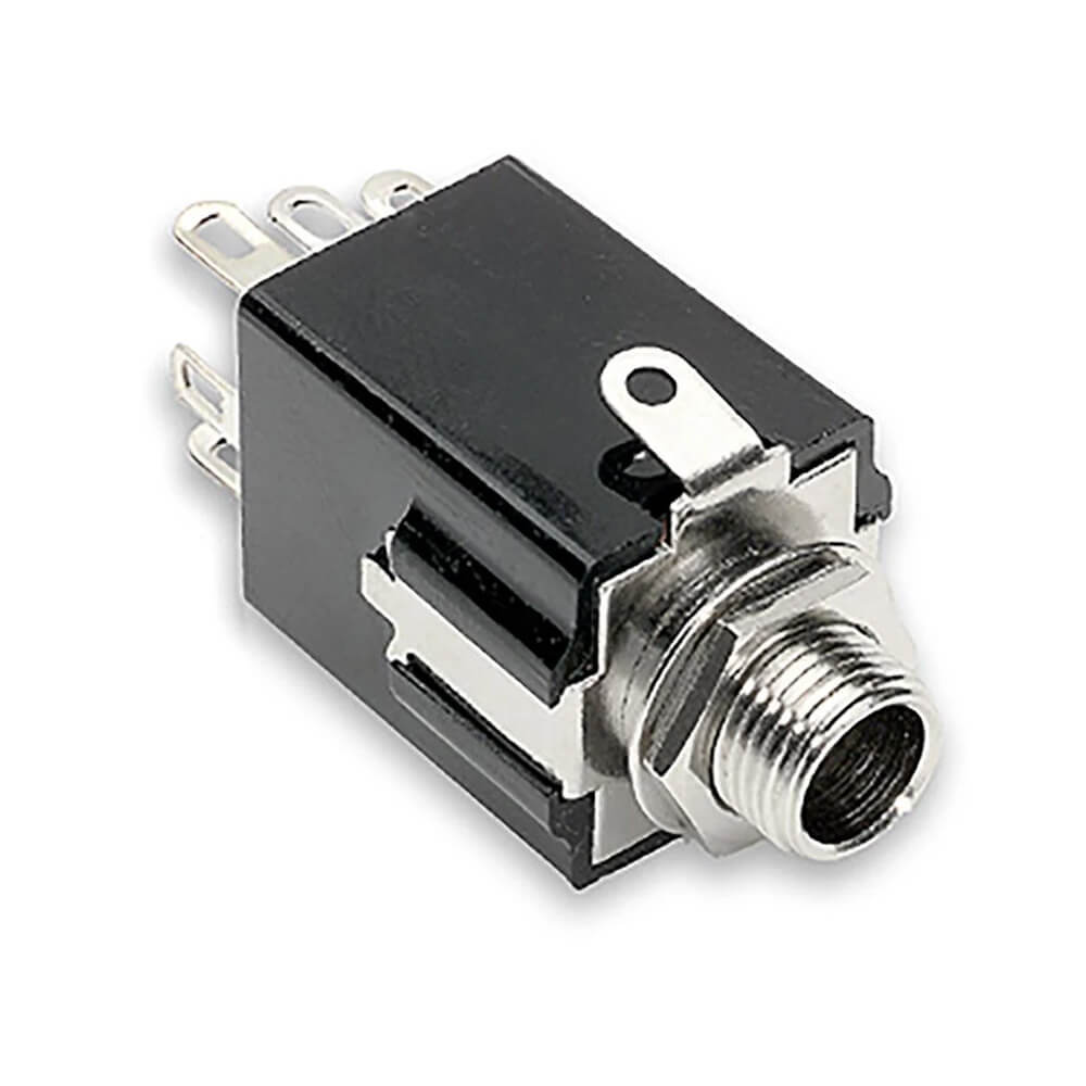 Switching Jack, 9-Pin for use with active magnetic pickups