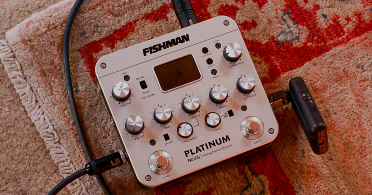 Fishman Platinum Pro EQ/DI Analog Preamp Pedal